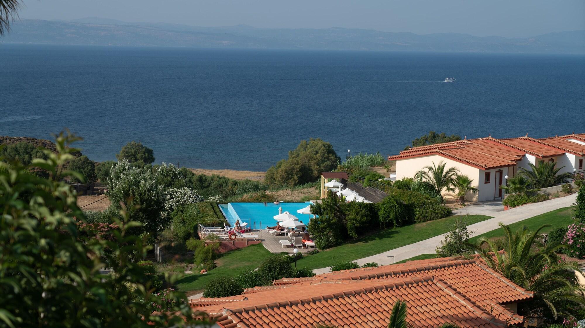 Belvedere Aeolis Hotel Mithimna Exterior foto