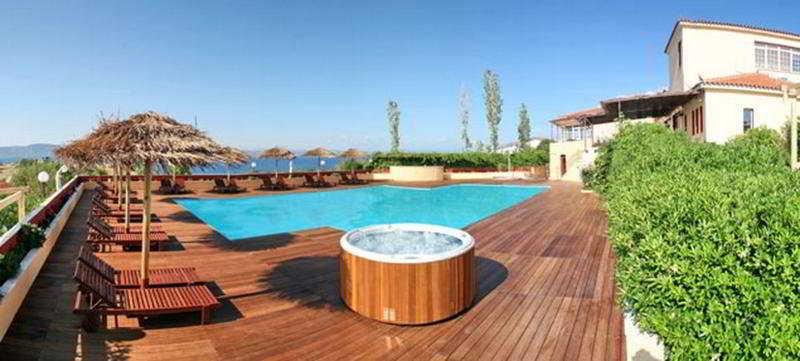 Belvedere Aeolis Hotel Mithimna Exterior foto