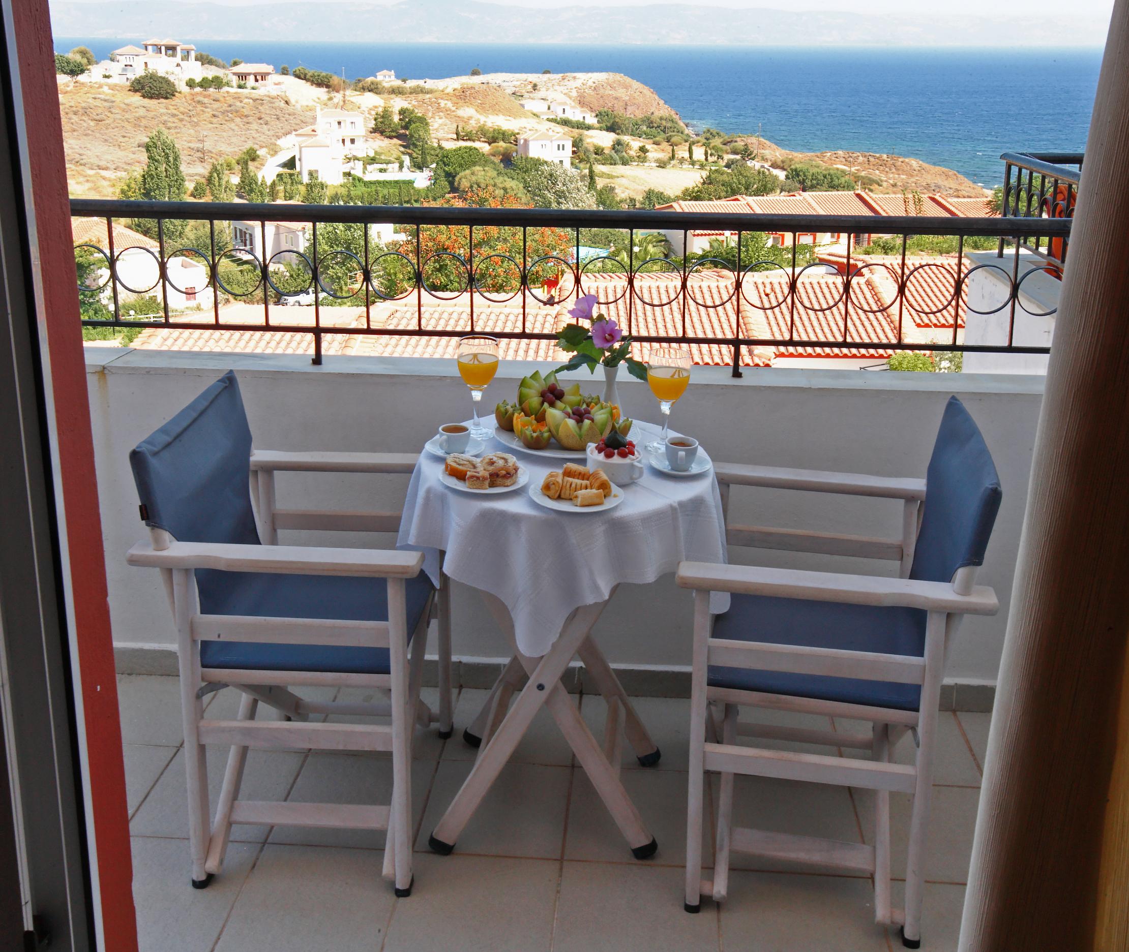 Belvedere Aeolis Hotel Mithimna Exterior foto