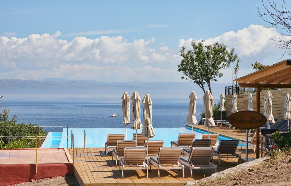 Belvedere Aeolis Hotel Mithimna Exterior foto