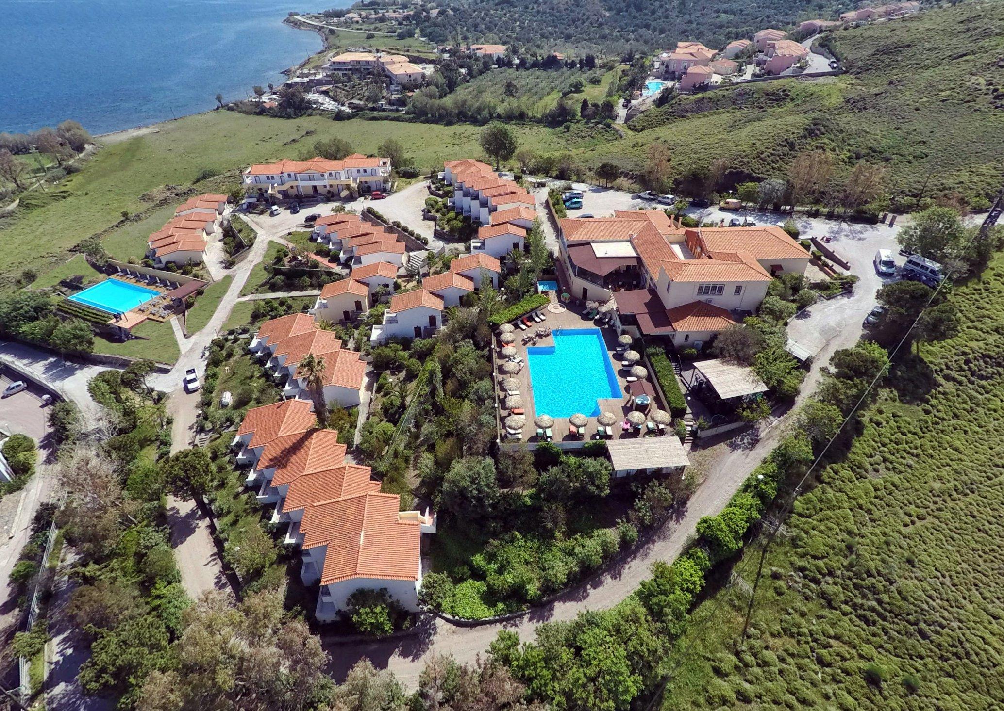 Belvedere Aeolis Hotel Mithimna Exterior foto