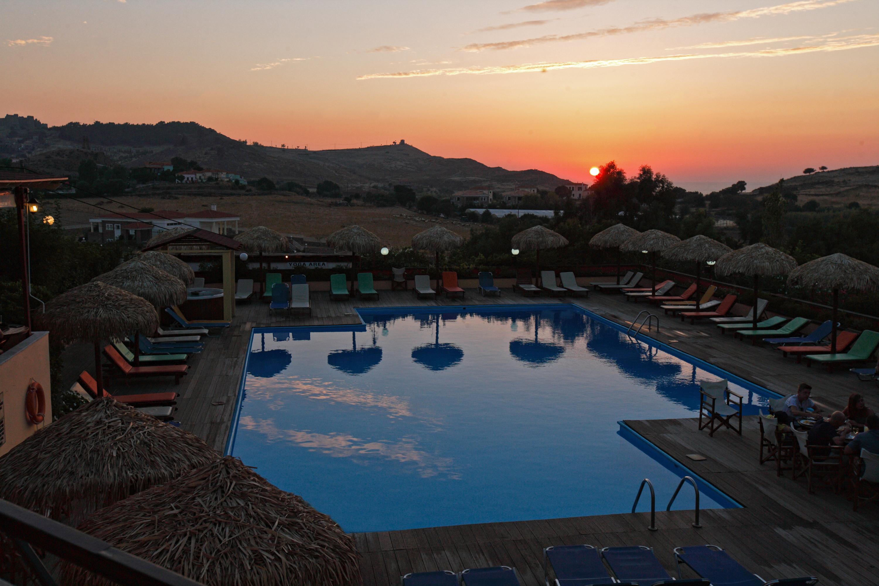 Belvedere Aeolis Hotel Mithimna Exterior foto