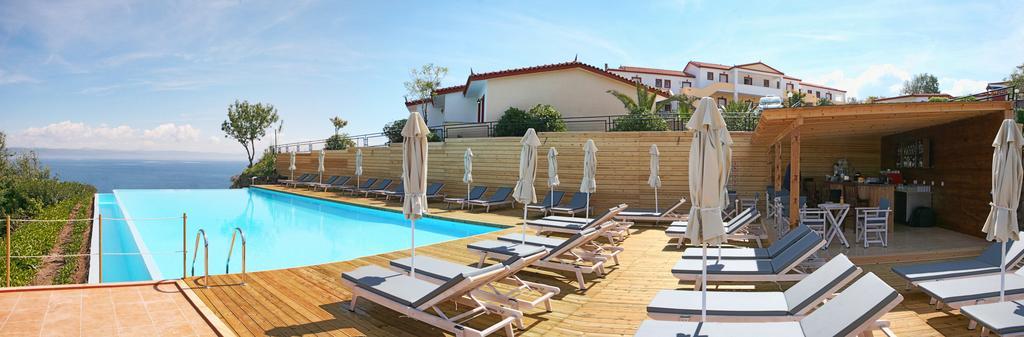 Belvedere Aeolis Hotel Mithimna Exterior foto