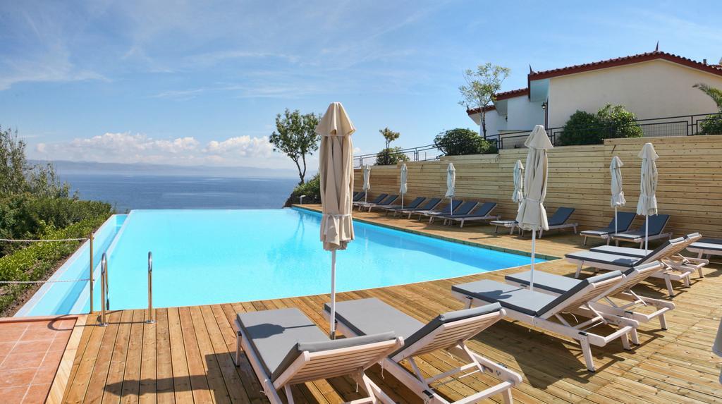 Belvedere Aeolis Hotel Mithimna Exterior foto