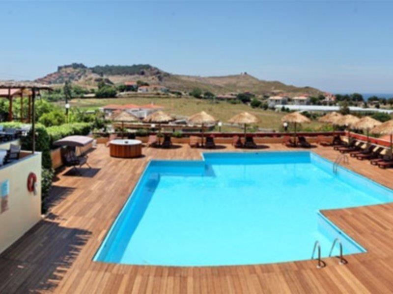 Belvedere Aeolis Hotel Mithimna Exterior foto